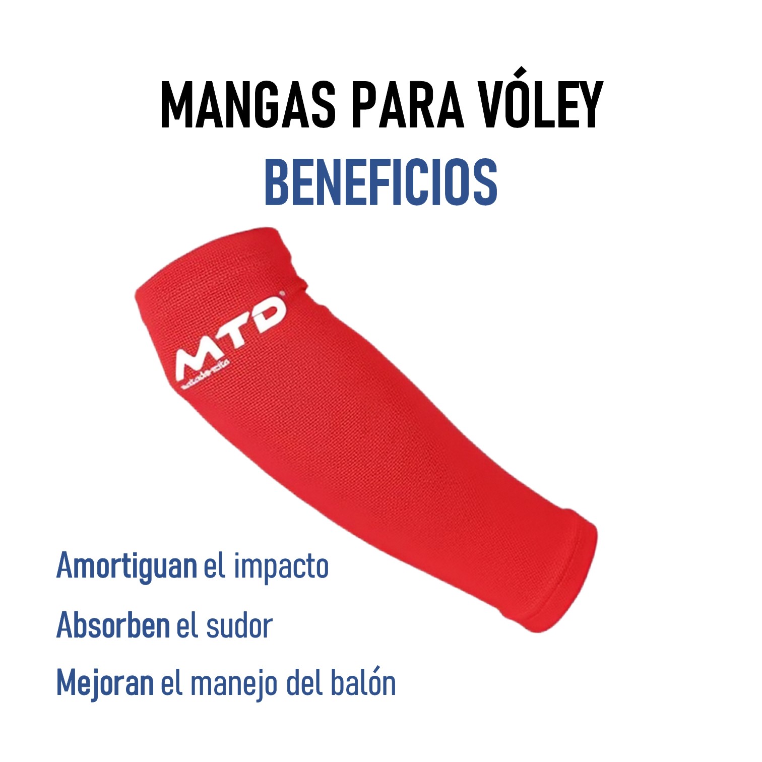 MANGAS PARA VÓLEY GRUESA POLIESTER MTD - 3
