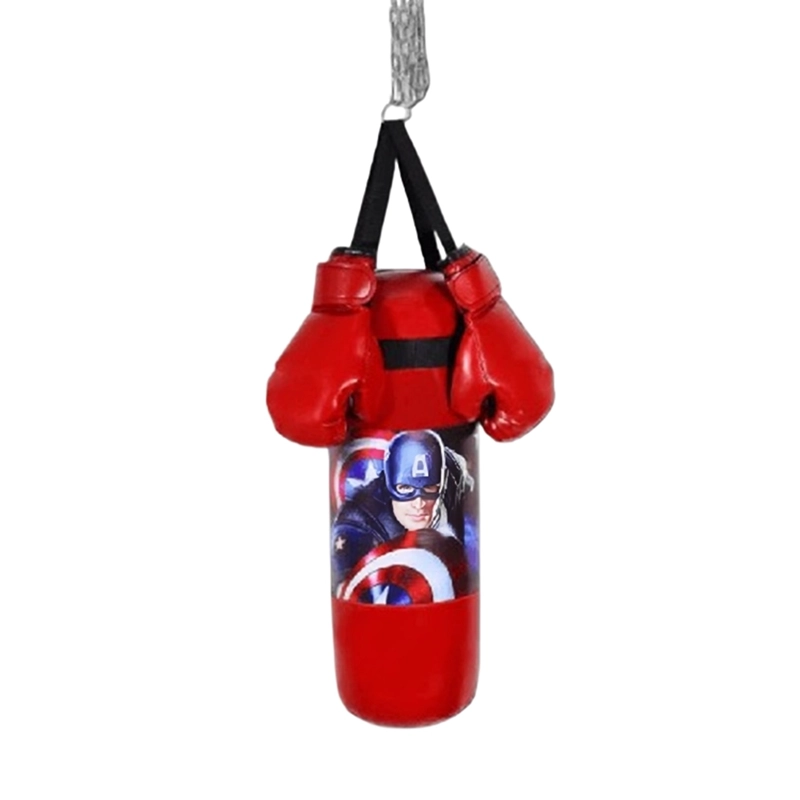 SACO DE BOX INFANTIL CON PAR DE GUANTES - 1