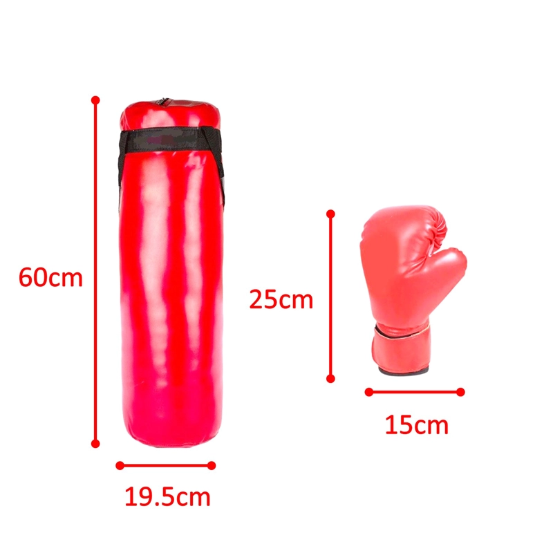 SACO DE BOX INFANTIL CON PAR DE GUANTES - 2