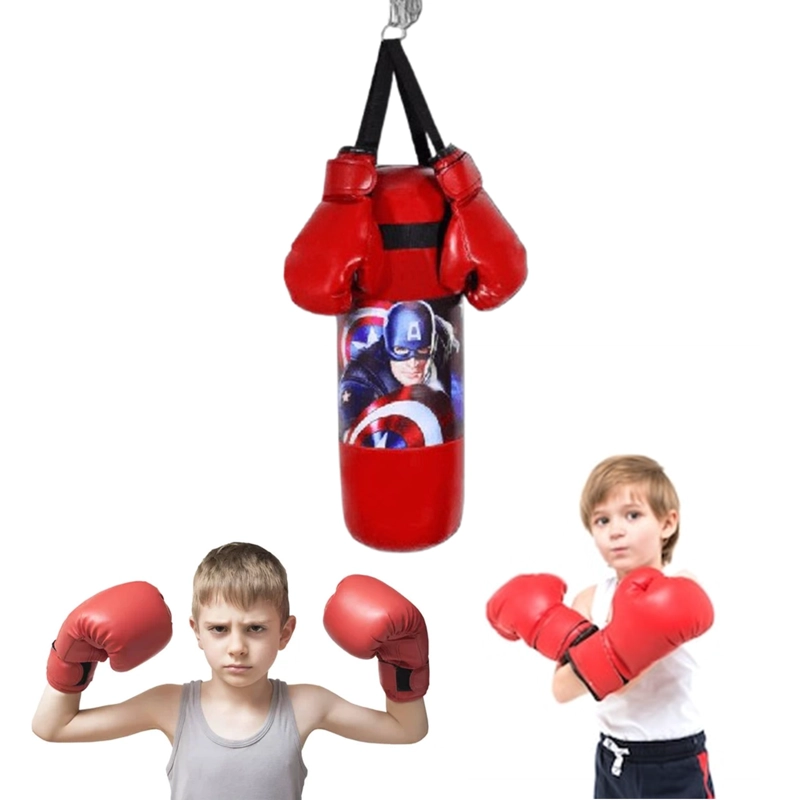 SACO DE BOX INFANTIL CON PAR DE GUANTES - 3
