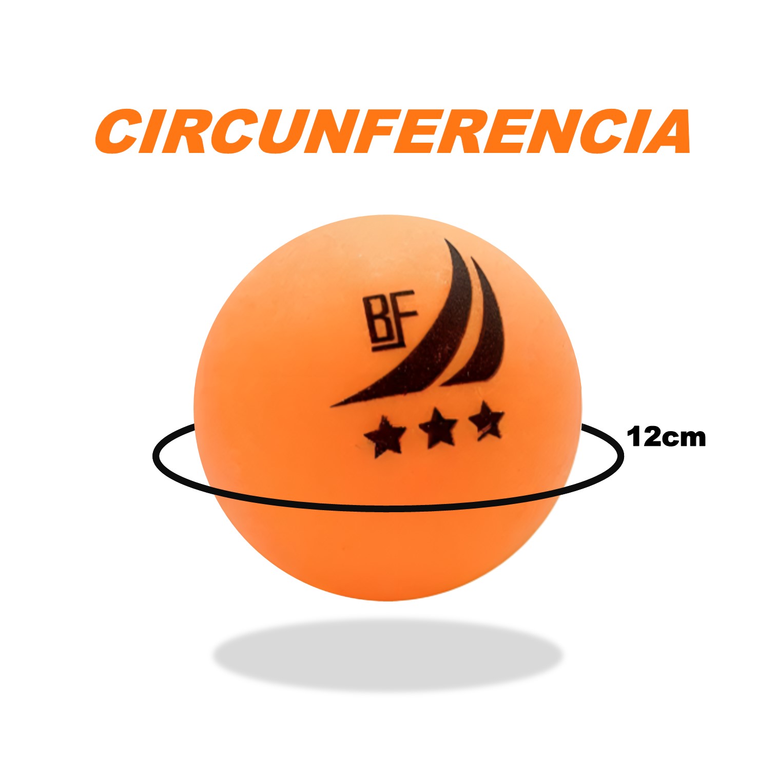 PELOTAS PARA PING PONG 3 ESTRELLAS POTE DE 60 PCS FUBBALL - 4