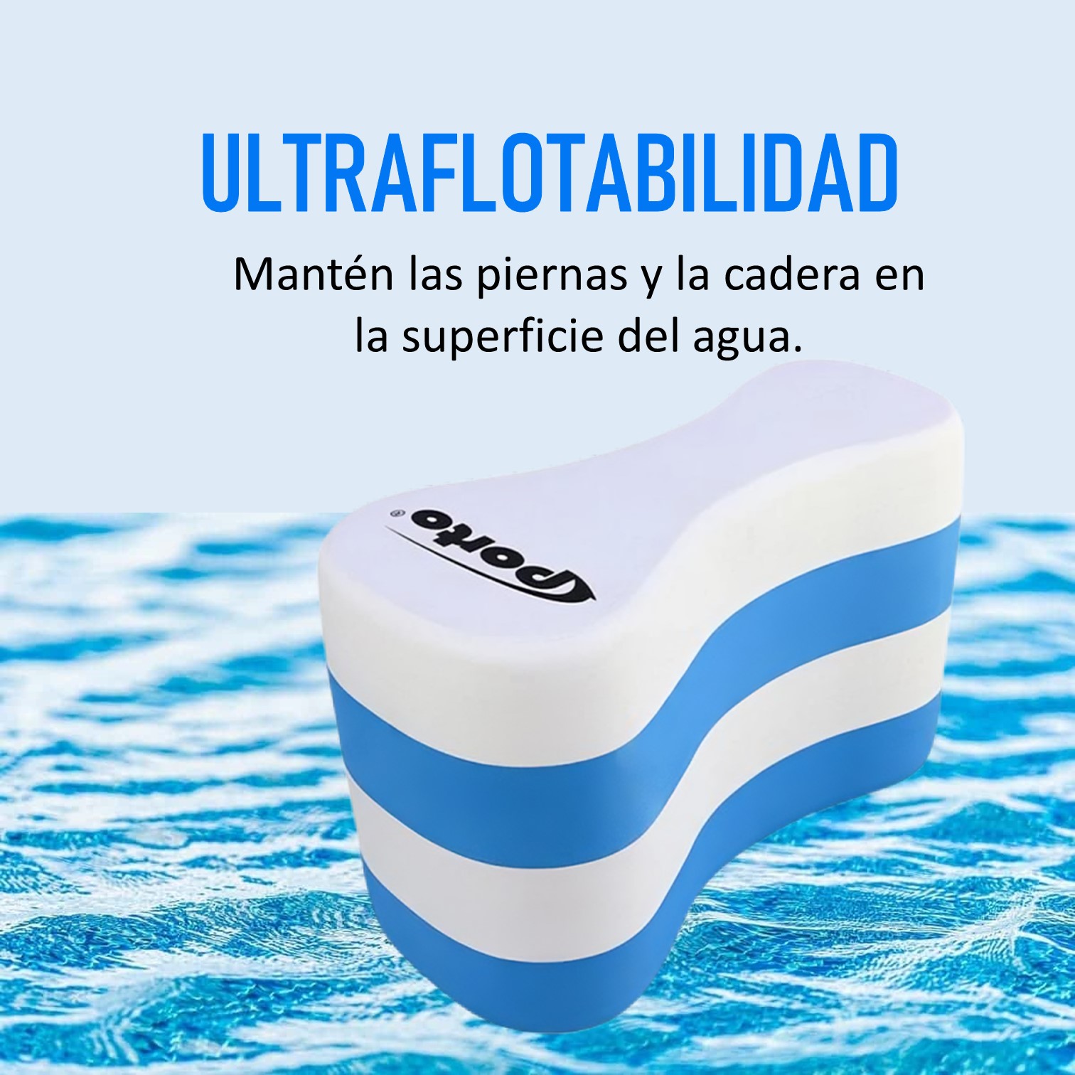 PULL BOY DE GOMA EVA PARA NATACIÓN PORTO - 6