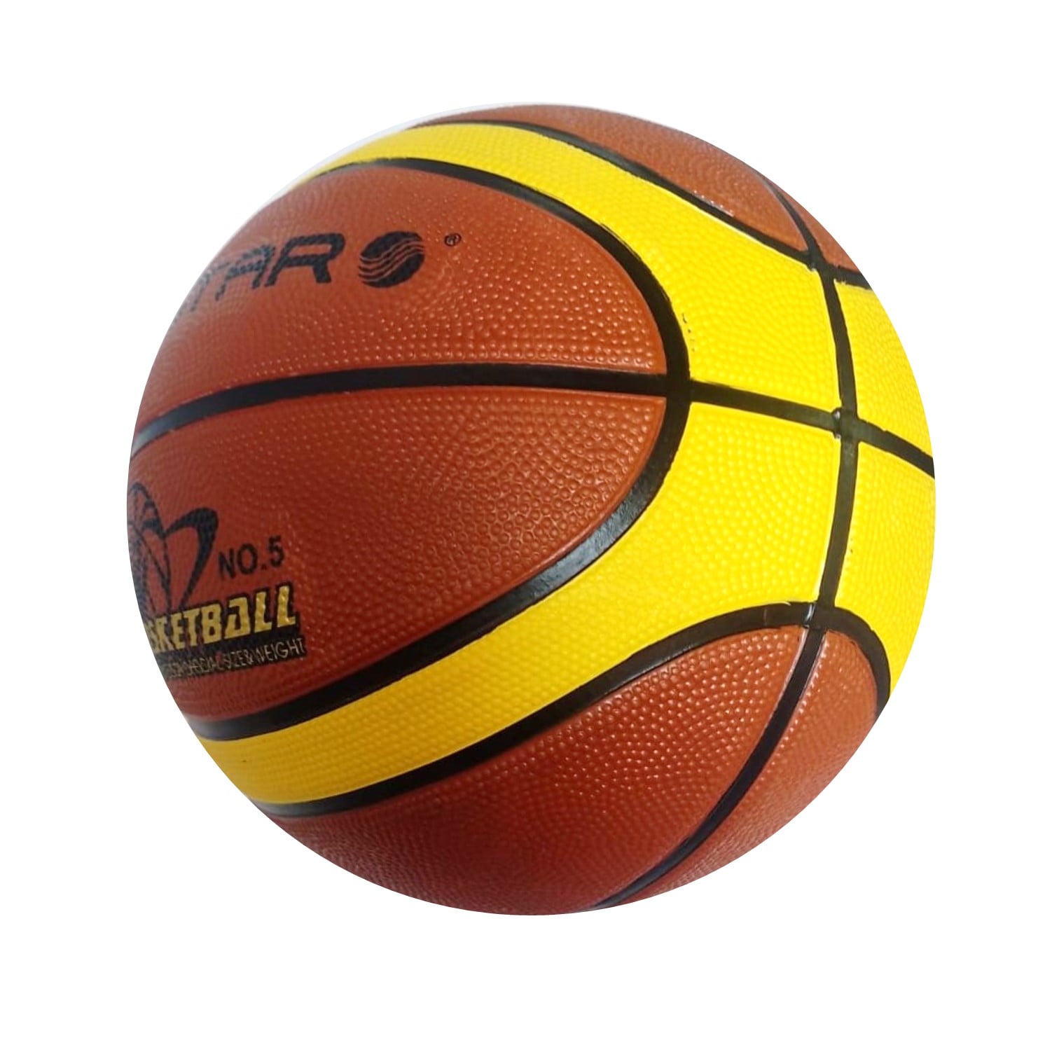 PELOTA PARA BÁSQUET TALLA #5 GOMA CELULAR WINSTAR - 2