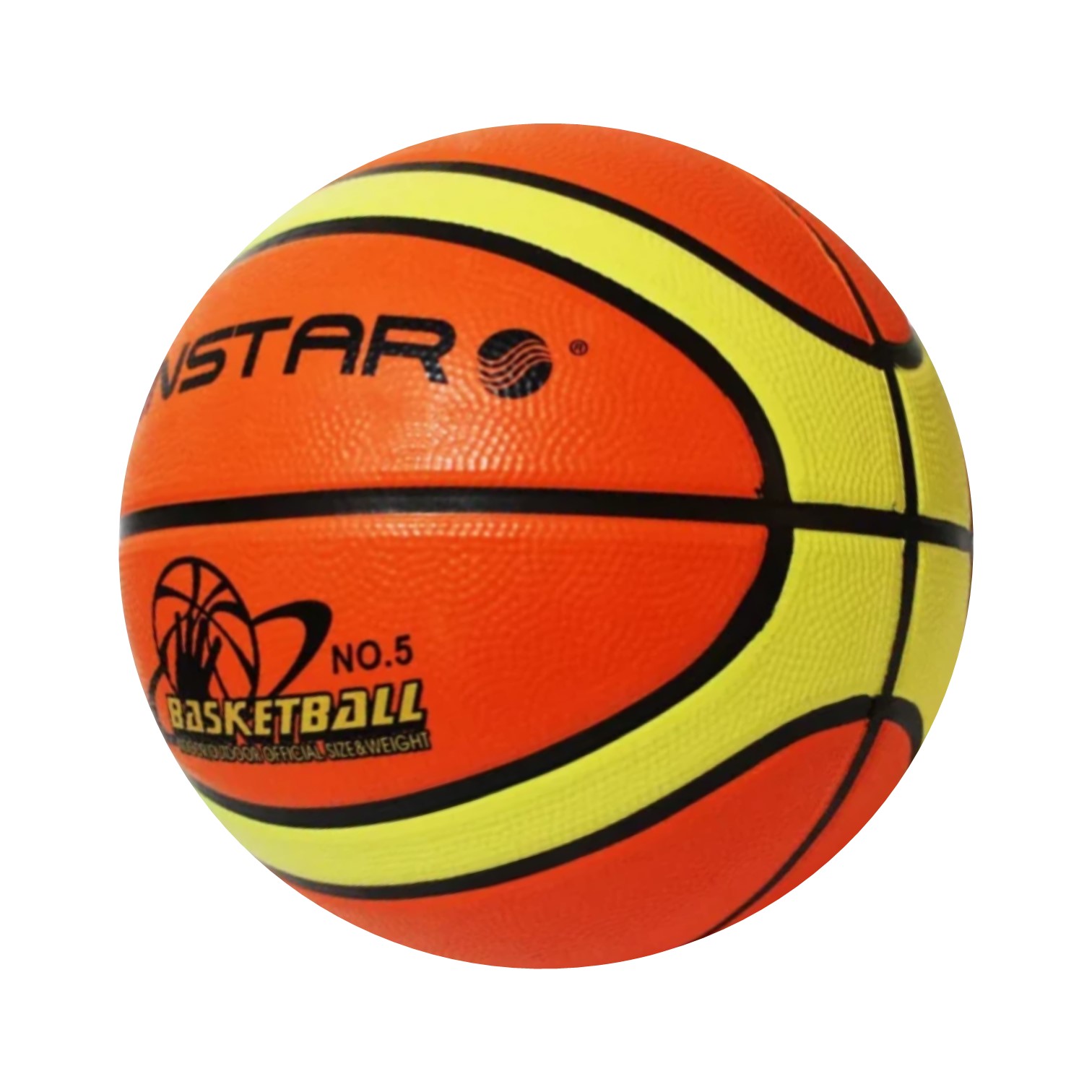 PELOTA PARA BÁSQUET TALLA #5 GOMA CELULAR WINSTAR - 2