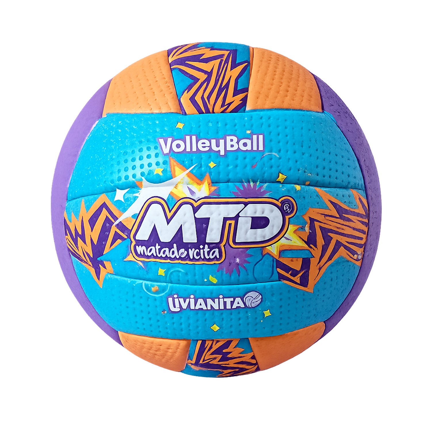 PELOTA PARA VÓLEY #5 GOMA FOAM EXTRA SUAVE LIVIANITA MTD - 1