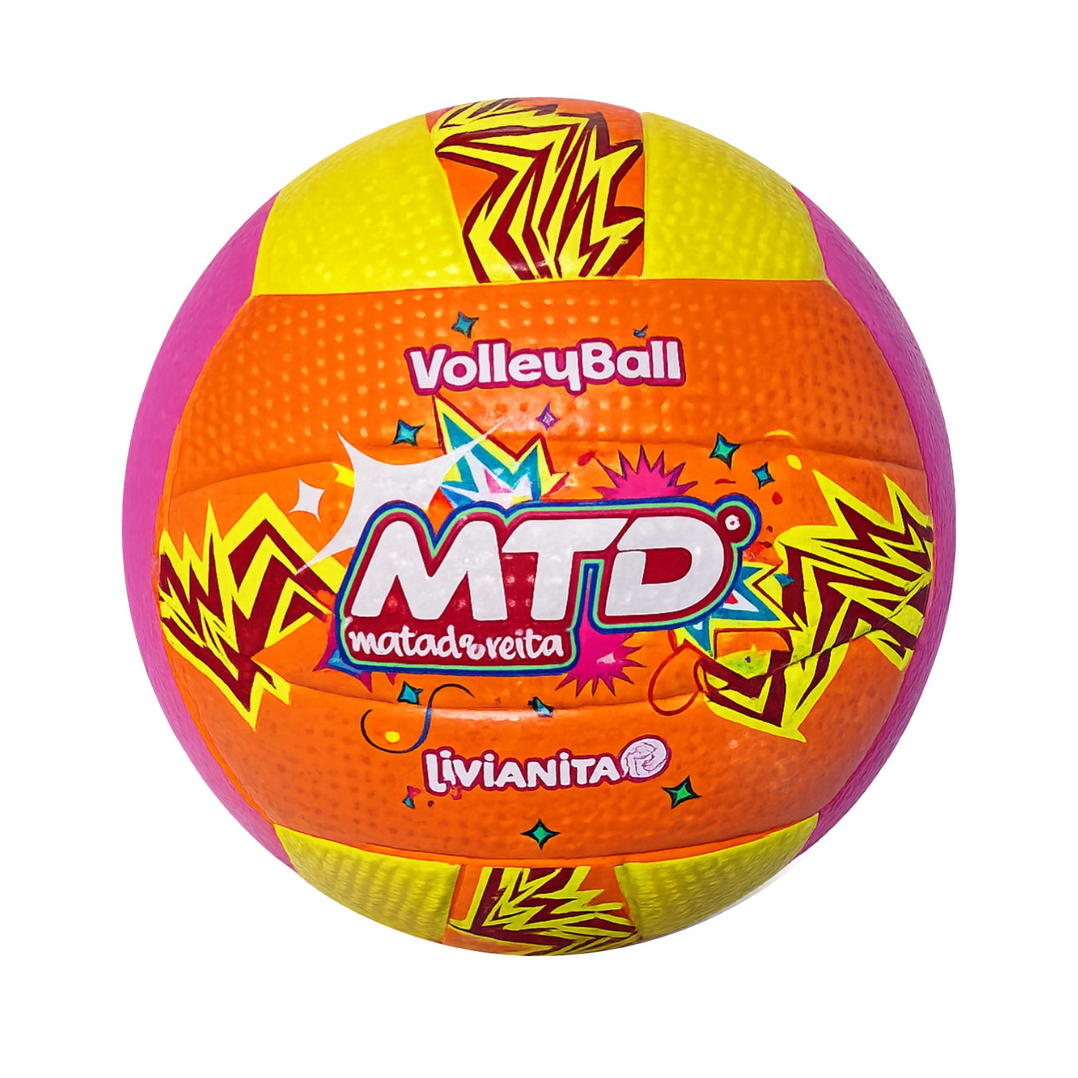 PELOTA PARA VÓLEY #5 GOMA FOAM EXTRA SUAVE LIVIANITA MTD - 1