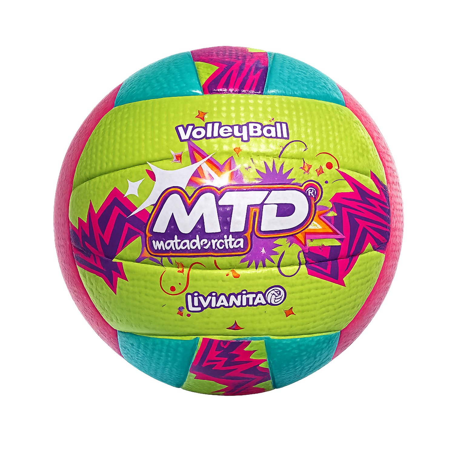 PELOTA PARA VÓLEY #5 GOMA FOAM EXTRA SUAVE LIVIANITA MTD - 1