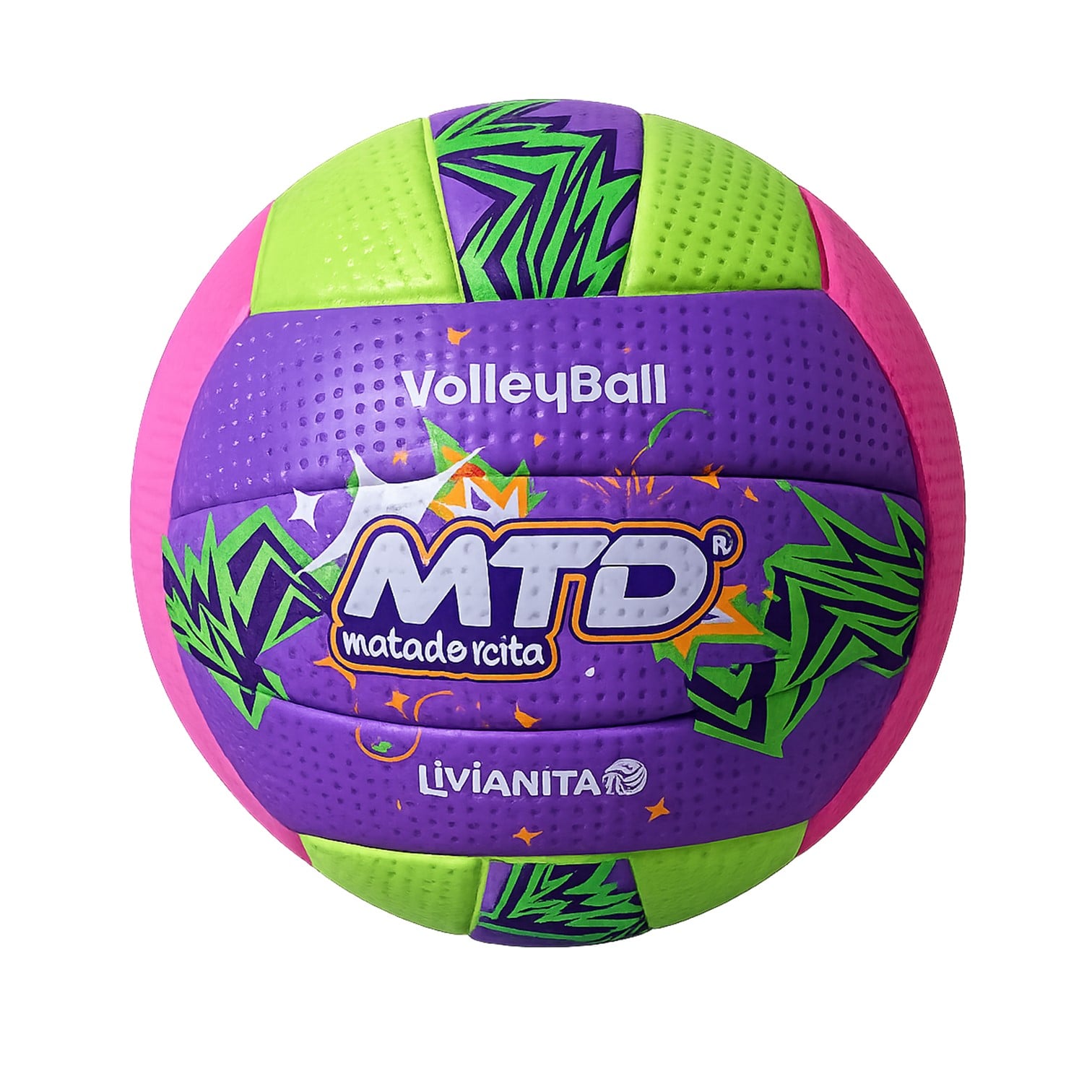 PELOTA PARA VÓLEY #5 GOMA FOAM EXTRA SUAVE LIVIANITA MTD - 1