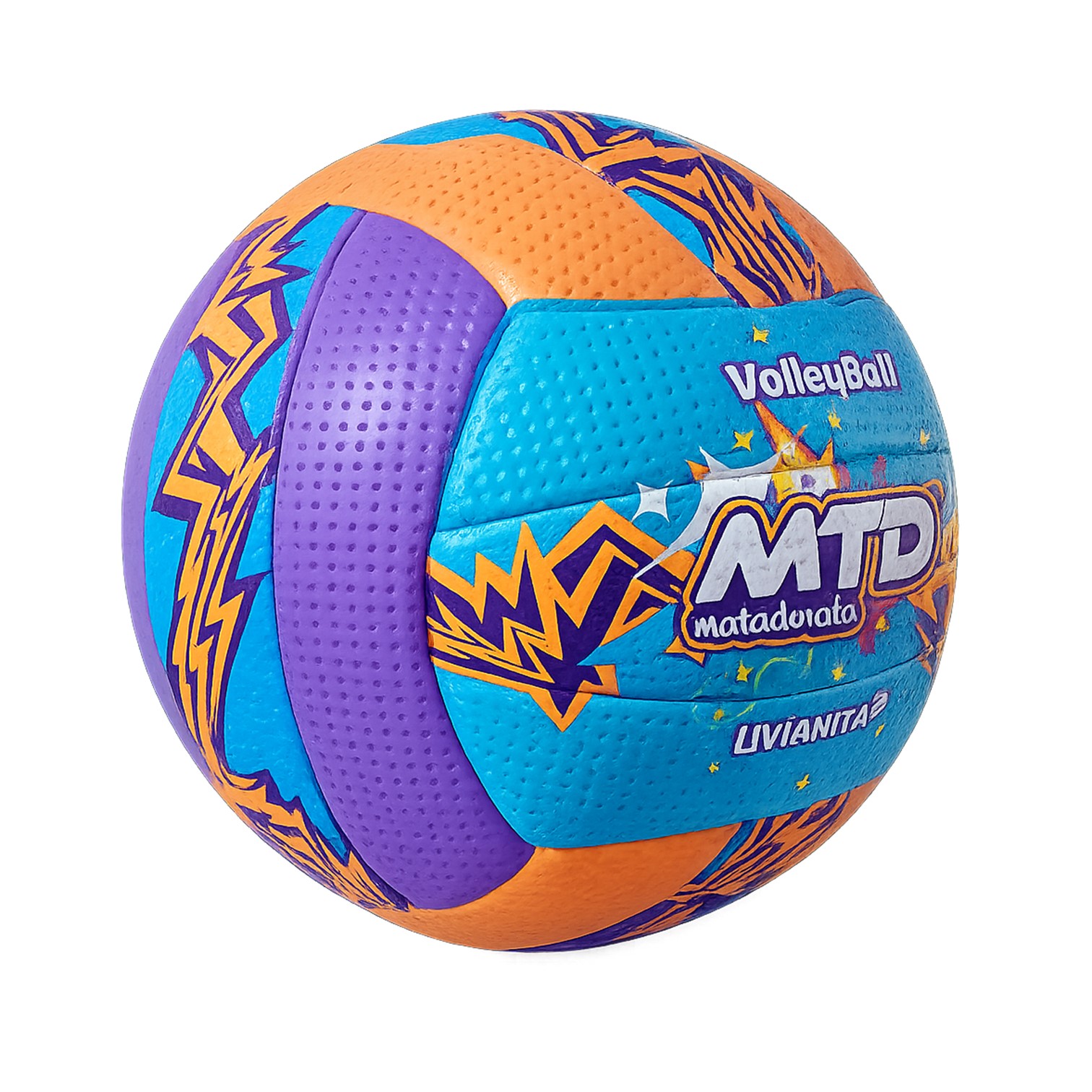 PELOTA PARA VÓLEY #5 GOMA FOAM EXTRA SUAVE LIVIANITA MTD - 2