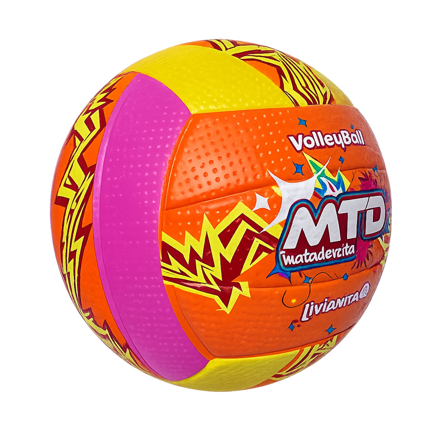 PELOTA PARA VÓLEY #5 GOMA FOAM EXTRA SUAVE LIVIANITA MTD - 2