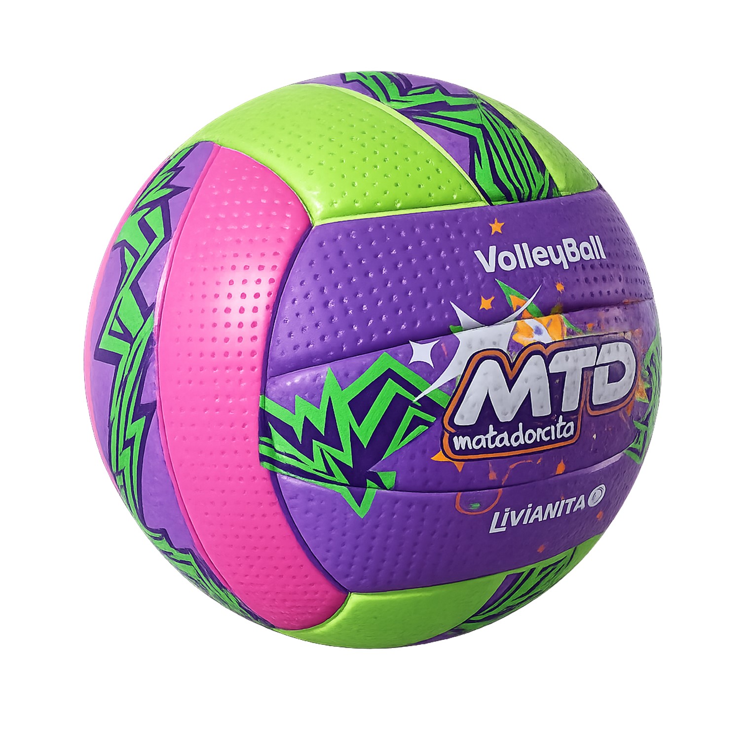PELOTA PARA VÓLEY #5 GOMA FOAM EXTRA SUAVE LIVIANITA MTD - 2
