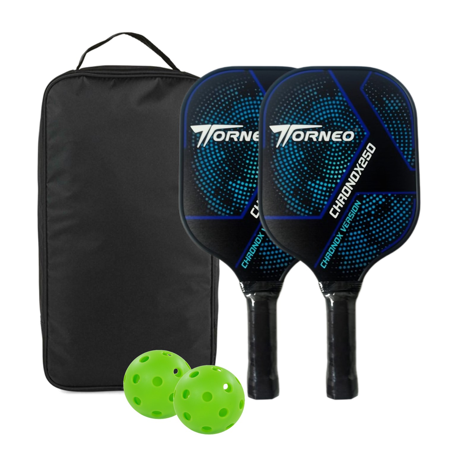 RAQUETAS PICKLEBALL FIBRA DE VIDRIO CHRONOX250 TORNEO - 1