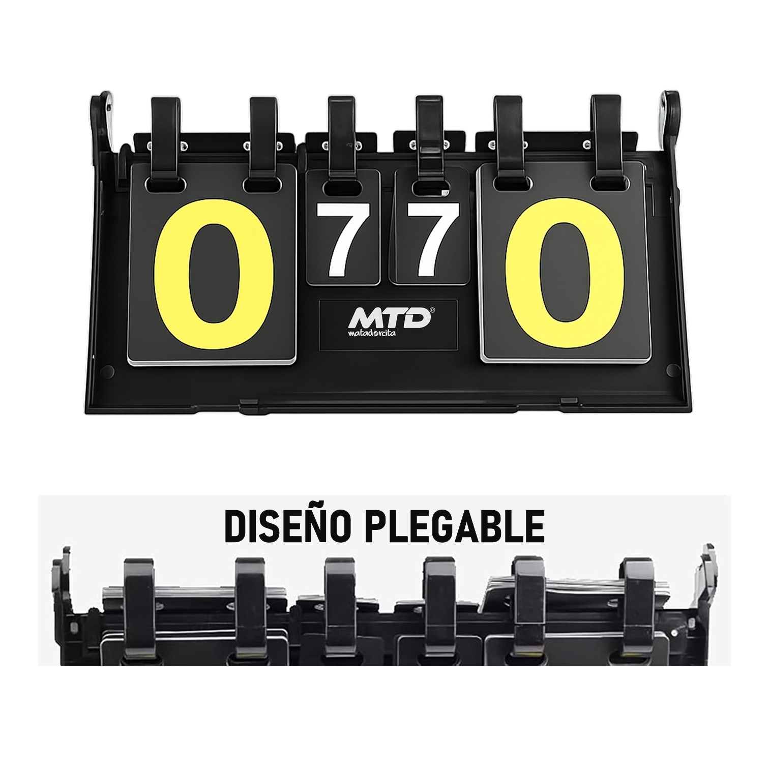 MARCADOR DE PUNTAJES MULTIDEPORTIVO MANUAL PORTÁTIL MTD - 2