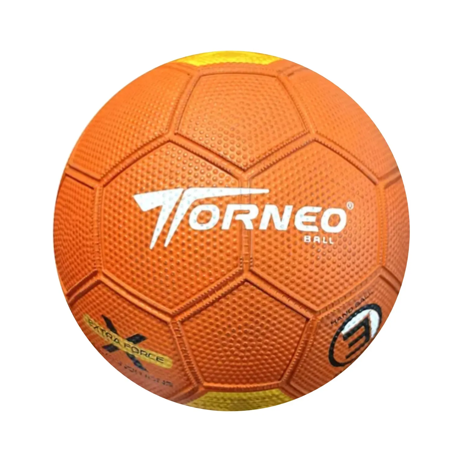 PELOTA PARA BALONMANO HANDBALL TALLA #3 GOMA TORNEO - 1