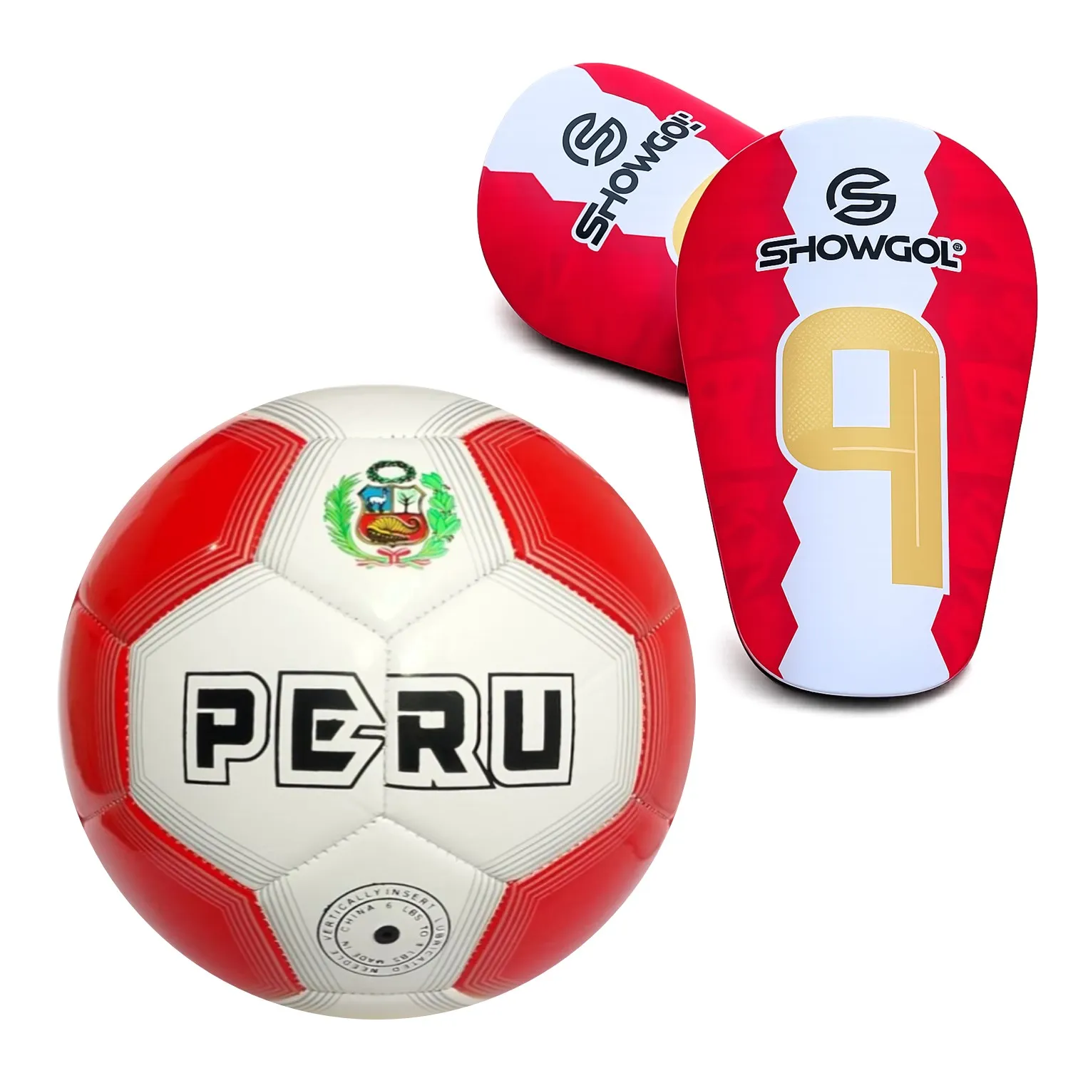 COMBO CRACK FUTBOL PELOTA DE CUERO Nº5 + MINI CANILLERAS DE SELECCIÓN - 1