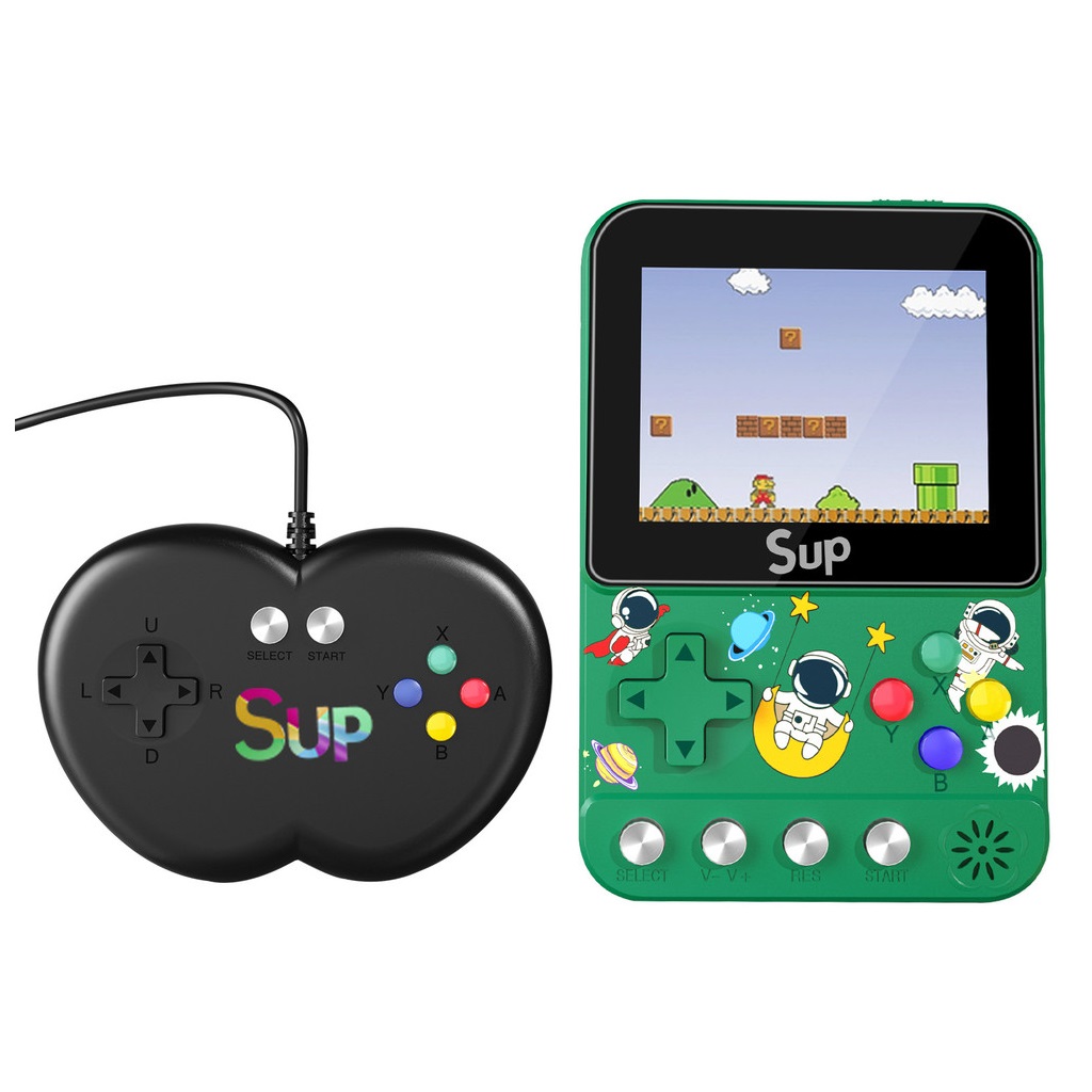 MINI CONSOLA RETRO PORTÁTIL 500 JUEGOS + MANDO - 2