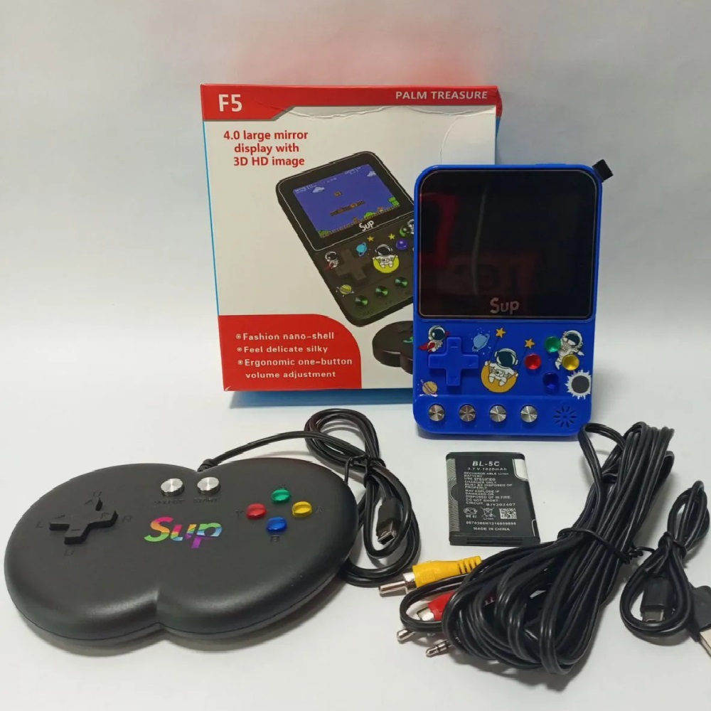 MINI CONSOLA RETRO PORTÁTIL 500 JUEGOS + MANDO - 3