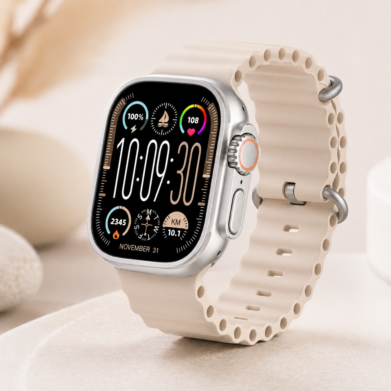 SMARTWATCH HK11 ULTRA 3 AMOLED 1GB  IP67 - 2