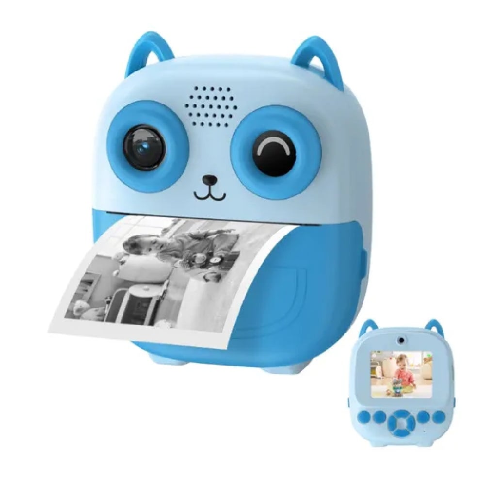 CAMARA DIGITAL CON IMPRESIÓN TERMICA INSTANTANEA SELFIE JUEGOS - 2