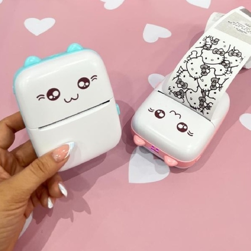 SMARTWATCH Q19 PARA NIÑAS + MINI IMPRESORA TÉRMICA GATITO - 5