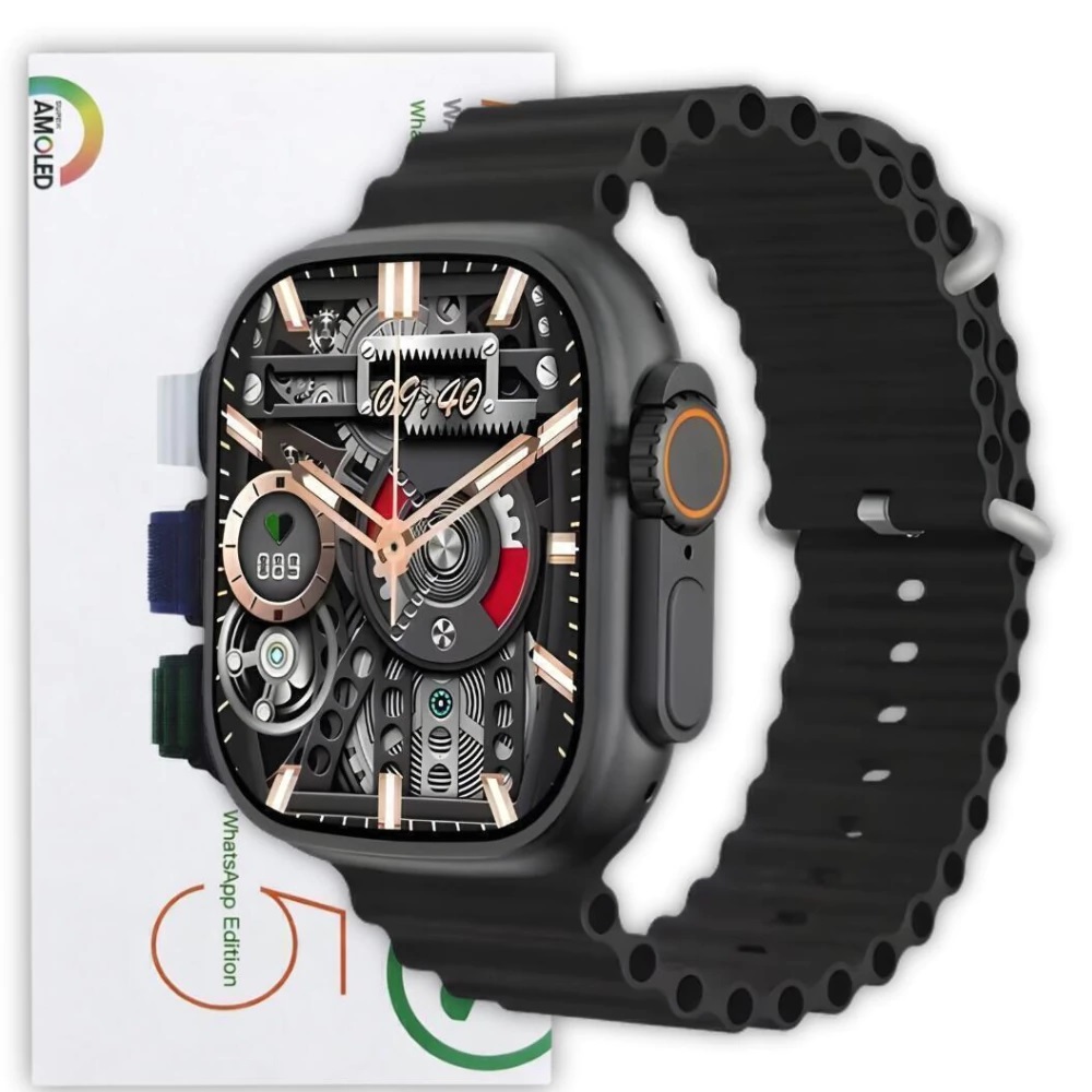 Smartwatch Microwear Watch Ultra 5 Plus – AMOLED Llamadas Bluetooth IP68 - 1