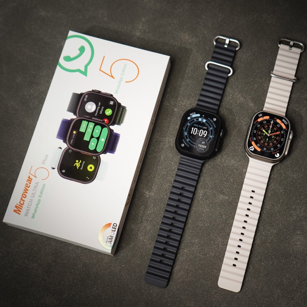 Smartwatch Microwear Watch Ultra 5 Plus – AMOLED Llamadas Bluetooth IP68 - 3