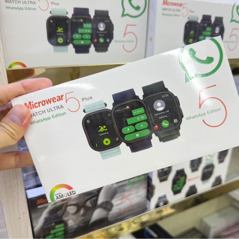 Smartwatch Microwear Watch Ultra 5 Plus – AMOLED Llamadas Bluetooth IP68 - 6