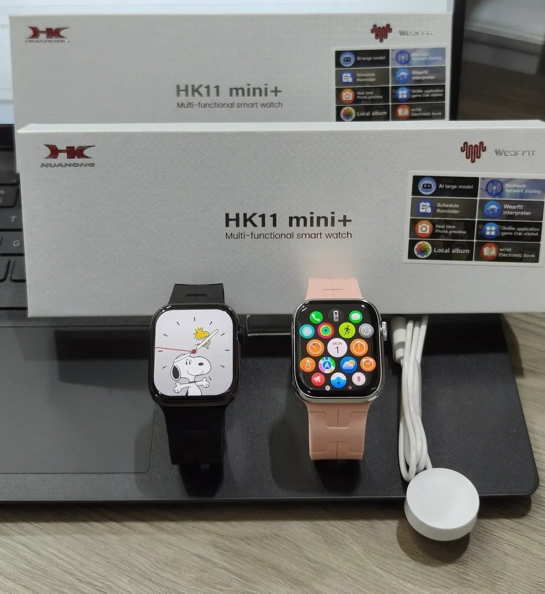 Smartwatch HK11 Mini Plus AMOLED 2GB Llamadas Bluetooth IP67 Android iOS - 3