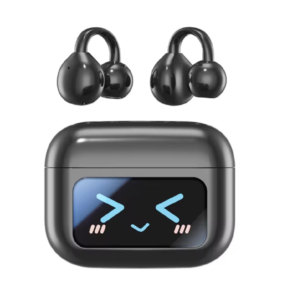 AUDÍFONOS TIPO ARETE M100 PANTALLA TÁCTIL Y Q87 - 2