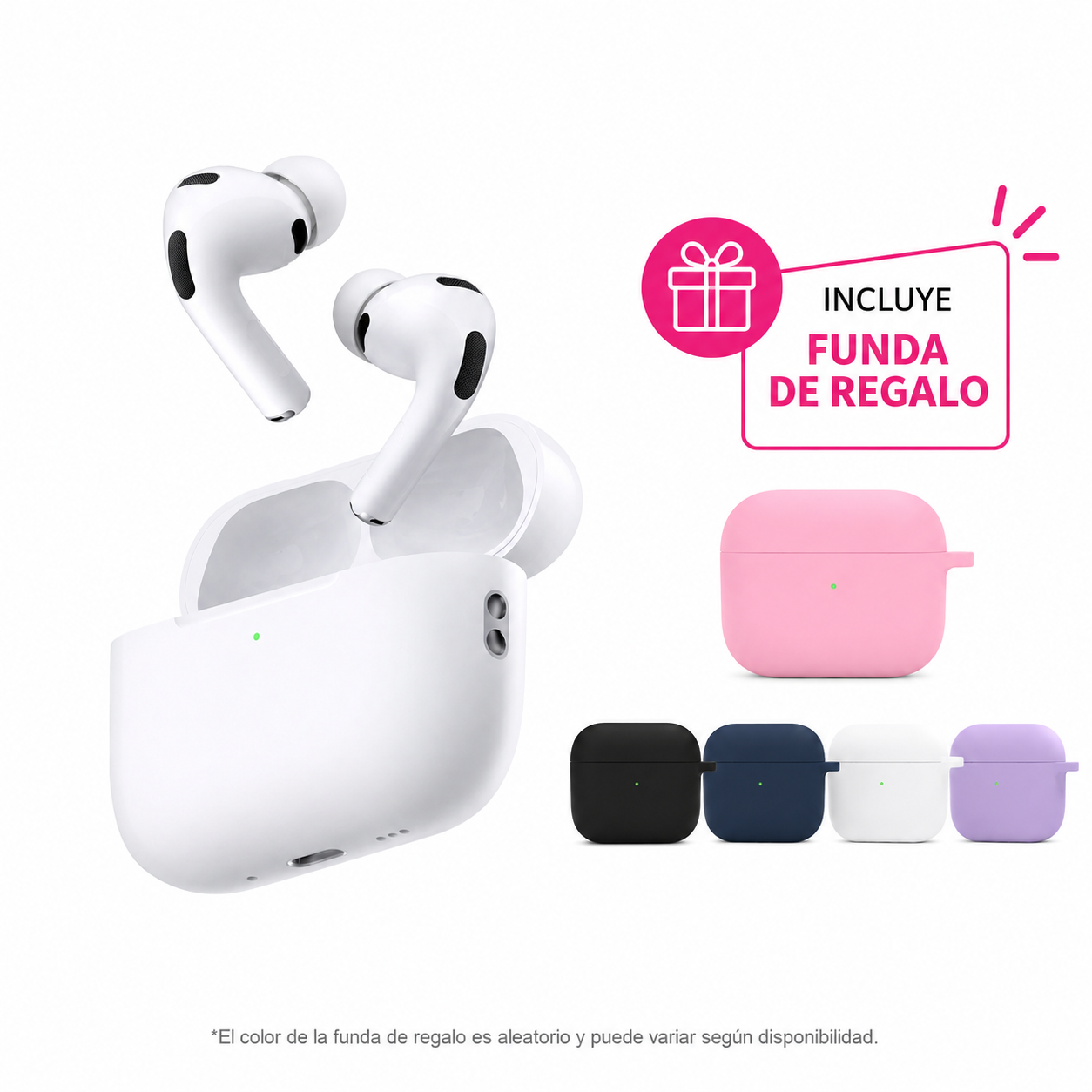 AUDÍFONOS GENERICOS AIRPODS PRO 3 CANCELACIÓN DE RUIDO - 1