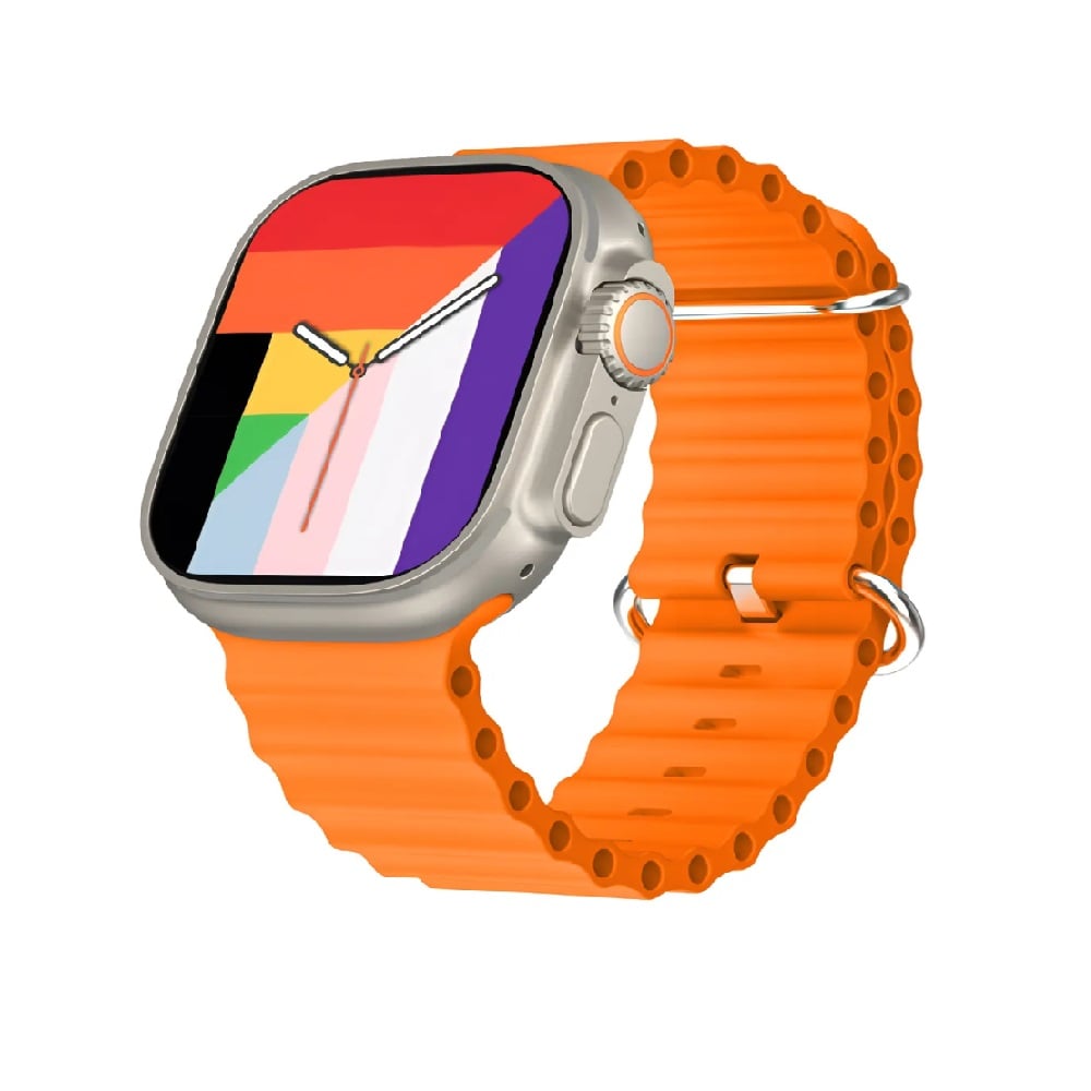 SMARTWATCH HK11 ULTRA 3 AMOLED 1GB IP67 NARANJA - 1