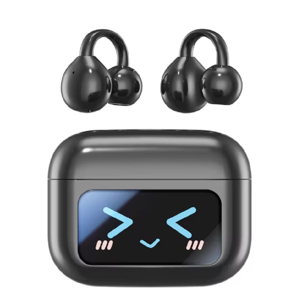 AUDIFONOS INALÁMBRICOS TIPO ARETE M100 CON PANTALLA TÁCTIL - 1
