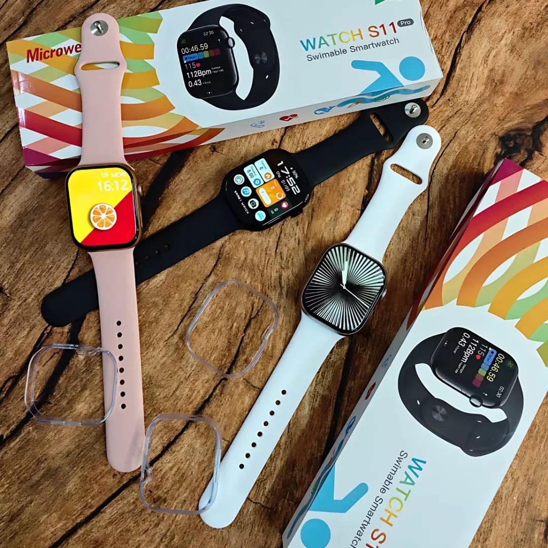SMARTWATCH MICROWEAR WATCH S11 PRO AMOLED 1GB - 4