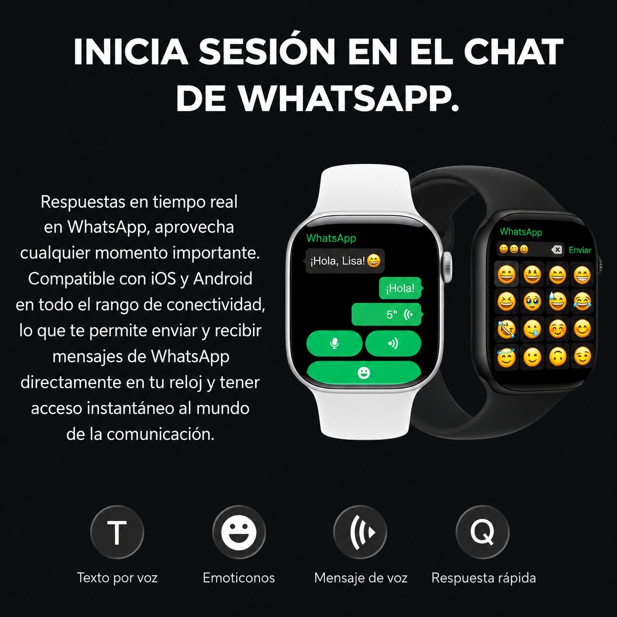 SMARTWATCH MICROWEAR WATCH S11 PRO AMOLED 1GB - 6