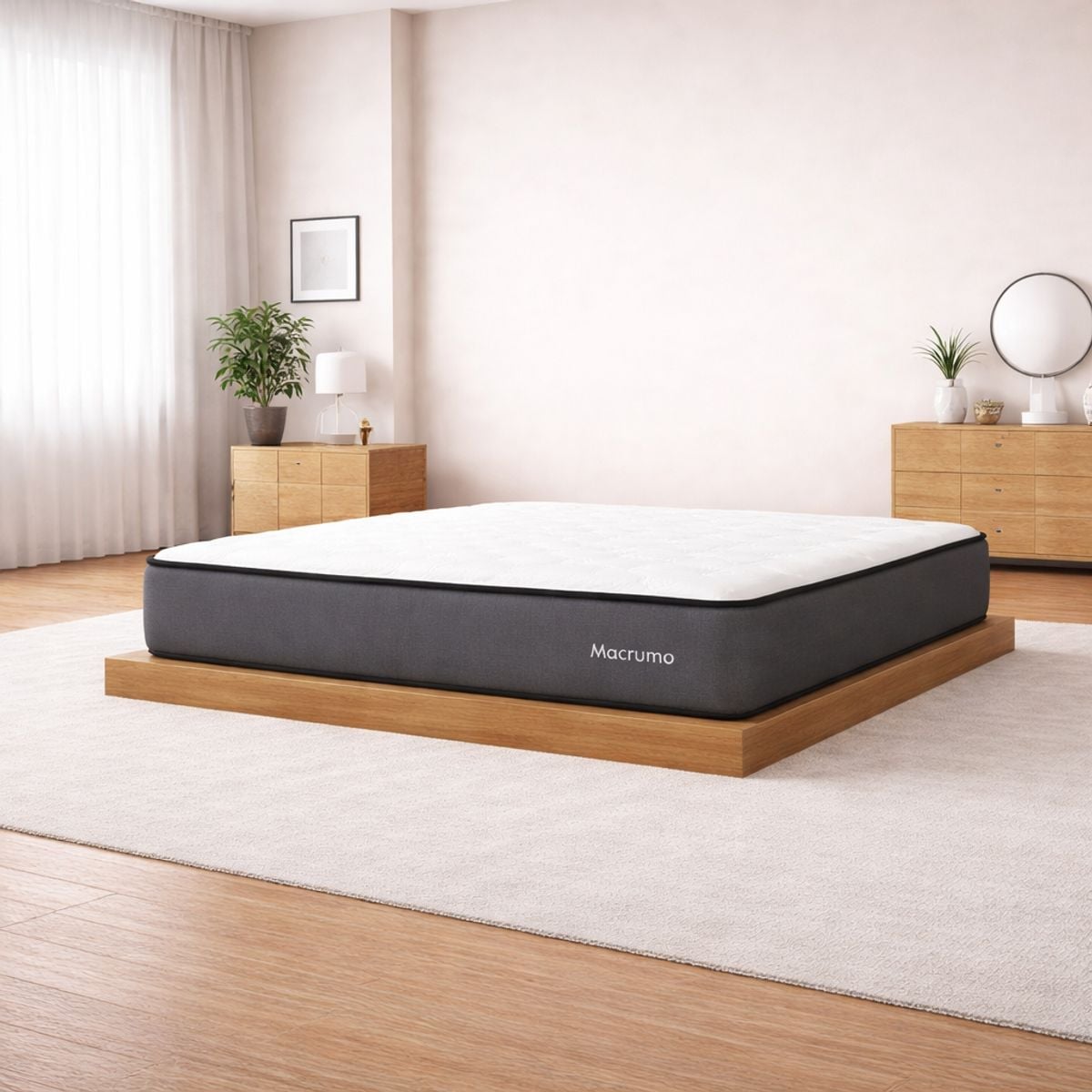 COLCHON PREMIUM SEMI ORTOPÉDICO 1.5 PLZ - MACRUMO - 1