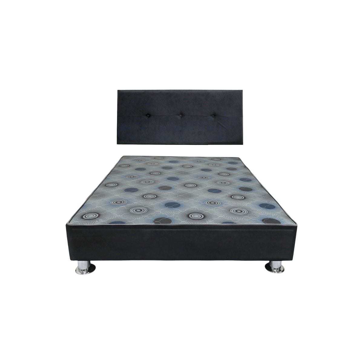 CAMA BOX TARIMA CON CABECERA + SABANERA 15PLZ - 1