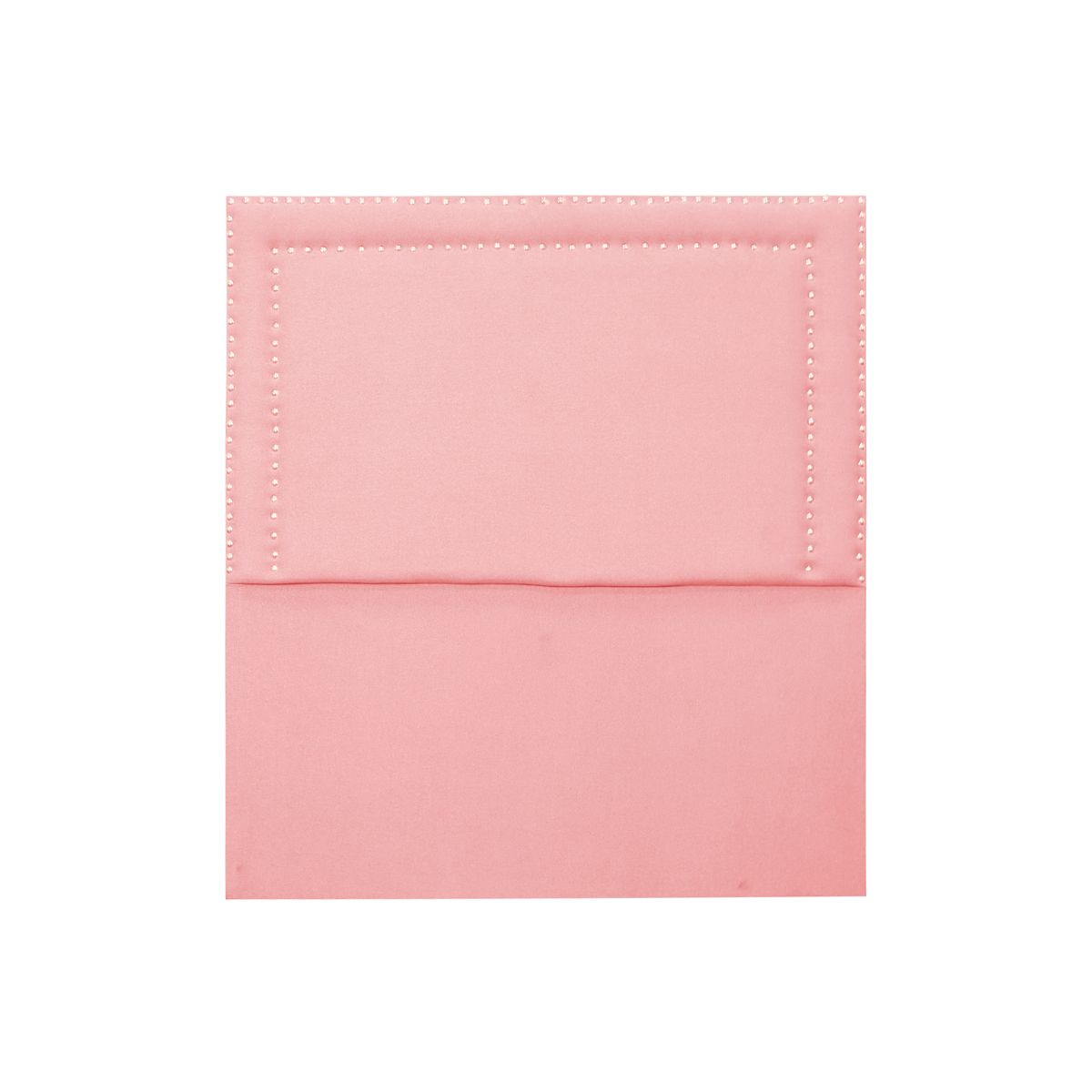 CAMA TAPIZADA PERLA KING 2 TARIMAS COLOR ROSADO - 1