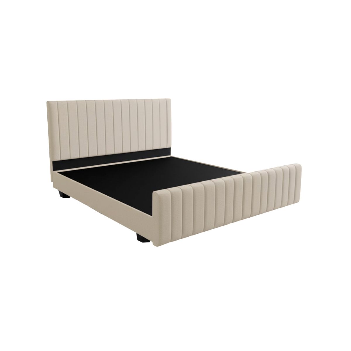 CAMA TAPIZADA ACASIA - QUEEN - PERSONALIZA EL COLOR - 1