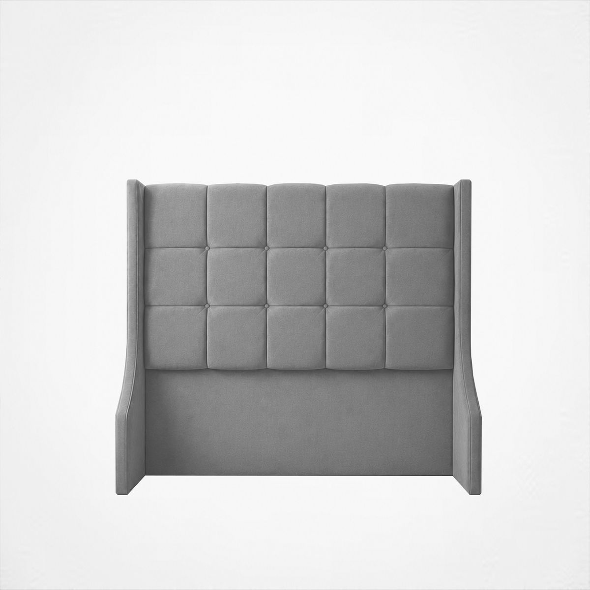 CABECERA ALTA ATENAS QUEEN - COLOR GRIS CLARO - 1