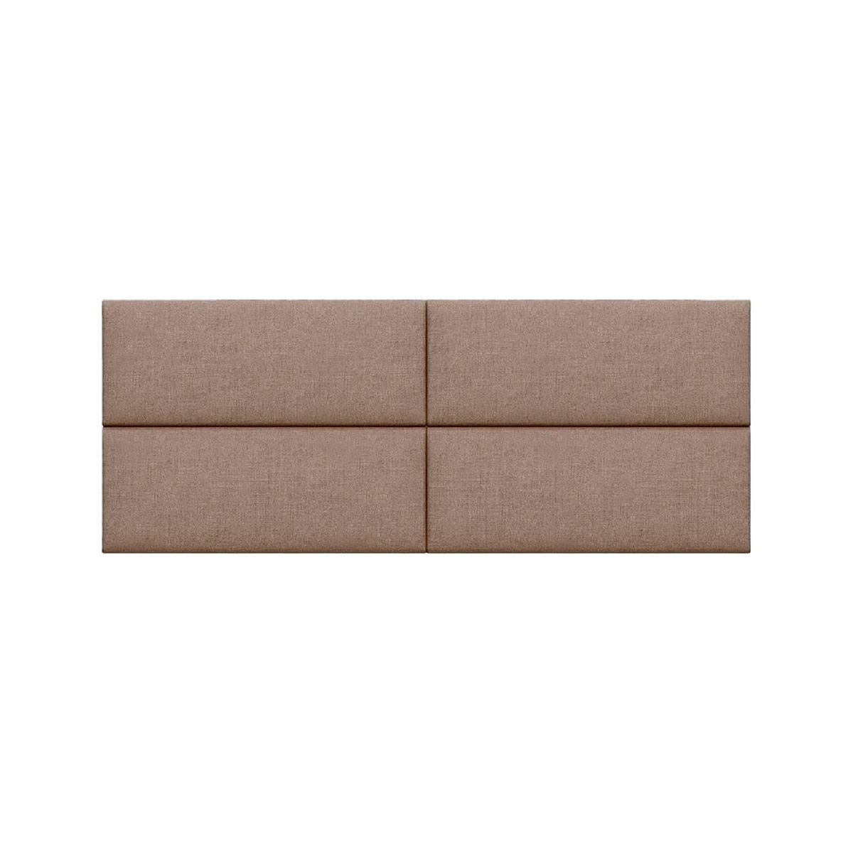 PIEZA MODULAR PANEL 68CMX30CM COLOR BEIGE OSCURO 1UNIDAD - 1