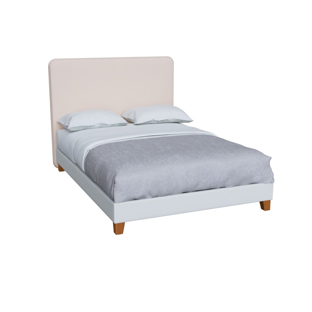 CABECERA BÁSICO TAPIZADA 2PLZ - COLOR BEIGE - 1