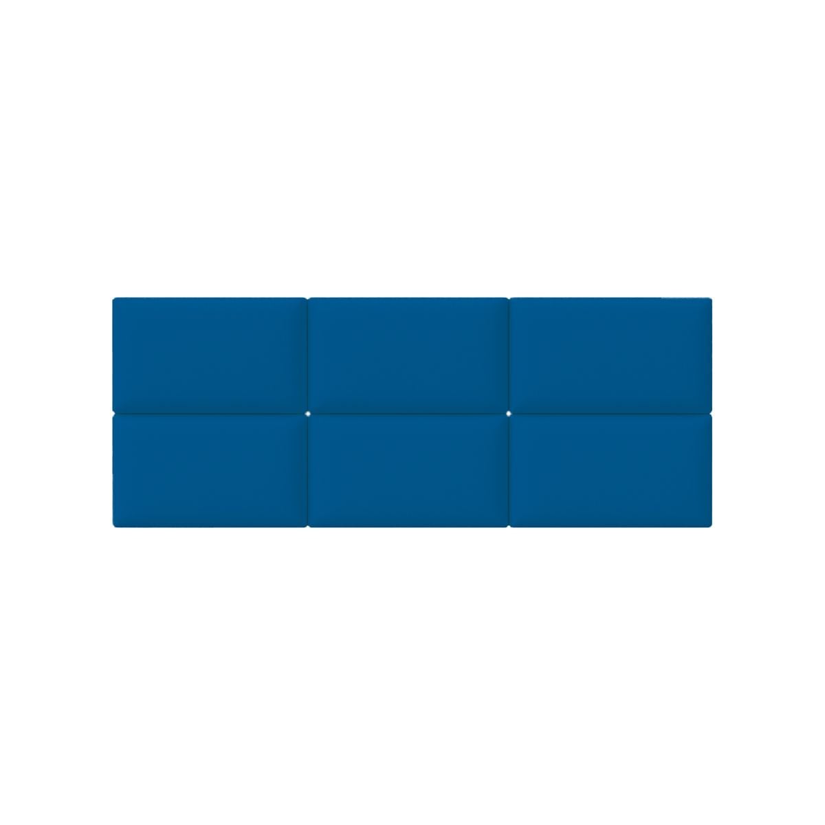 CABECERA MODULAR PANEL 30CMX40CM COLOR AZUL 1UNIDAD - 1