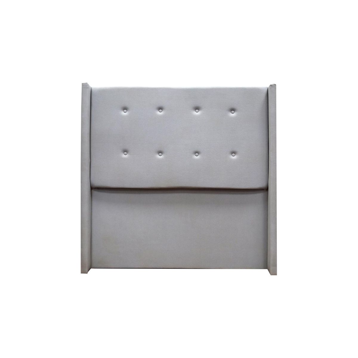 CABECERA ALTA KUNI KING - COLOR GRIS CLARO ANTIFLUIDO - 1