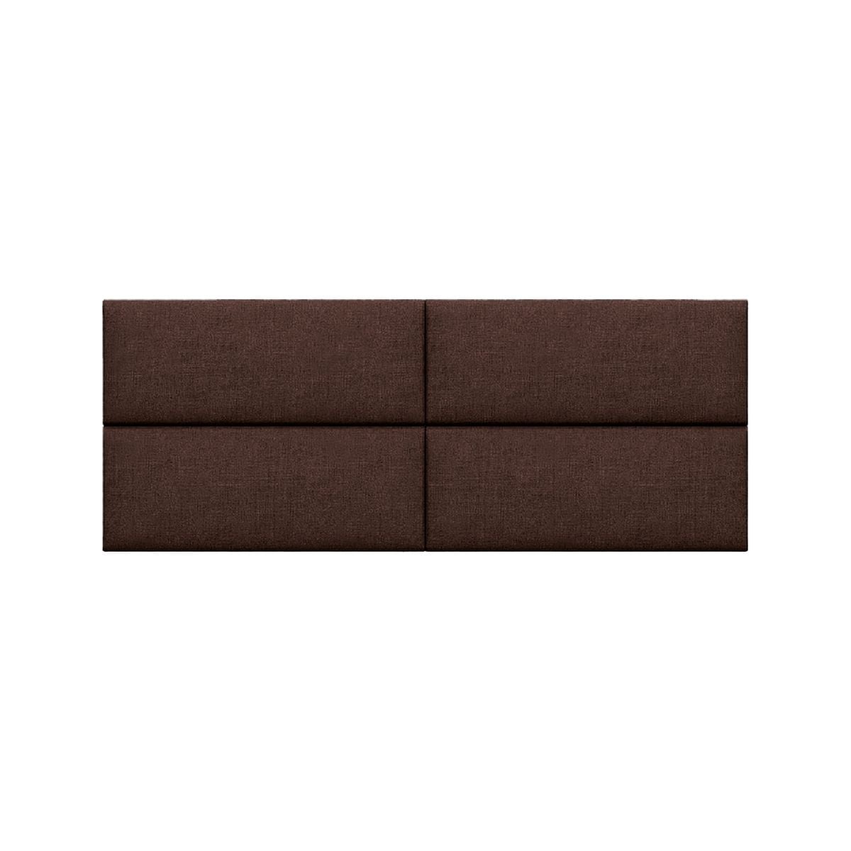 PIEZA MODULAR PANEL 76CMX30CM COLOR  MARRÓN 1UNIDAD - 1