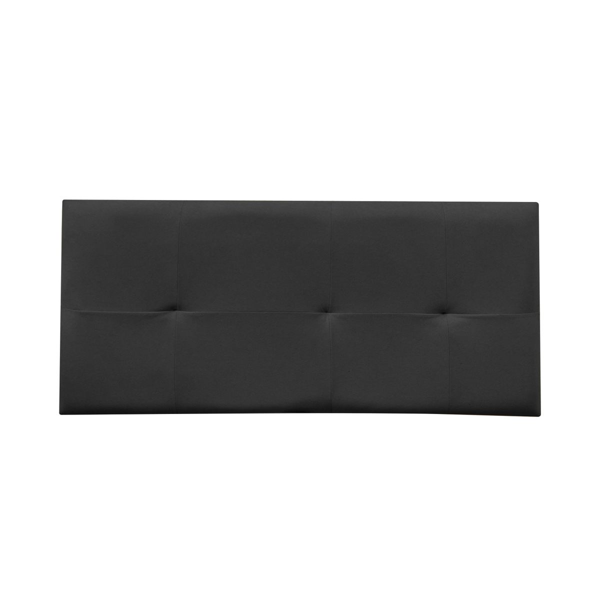 CABECERA AÉREA REFORZADA BRISA CON TELA ANTIFLUIDA DE QUEEN COLOR NEGRO - 1