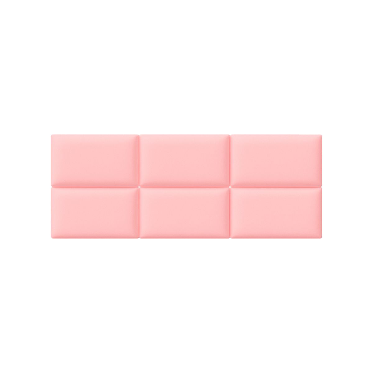 CABECERA MODULAR PANEL 30CMX40CM COLOR ROSADO 1UNIDAD - 1