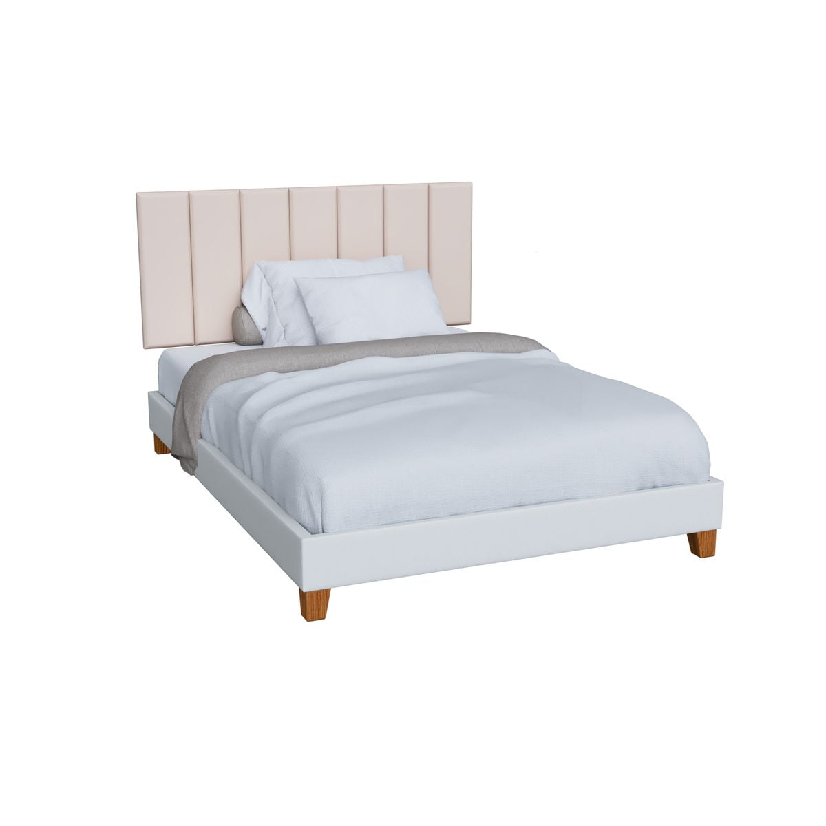 PIEZA MODULAR PANEL 60CMX20CM COLOR BEIGE 1UNIDAD - 1