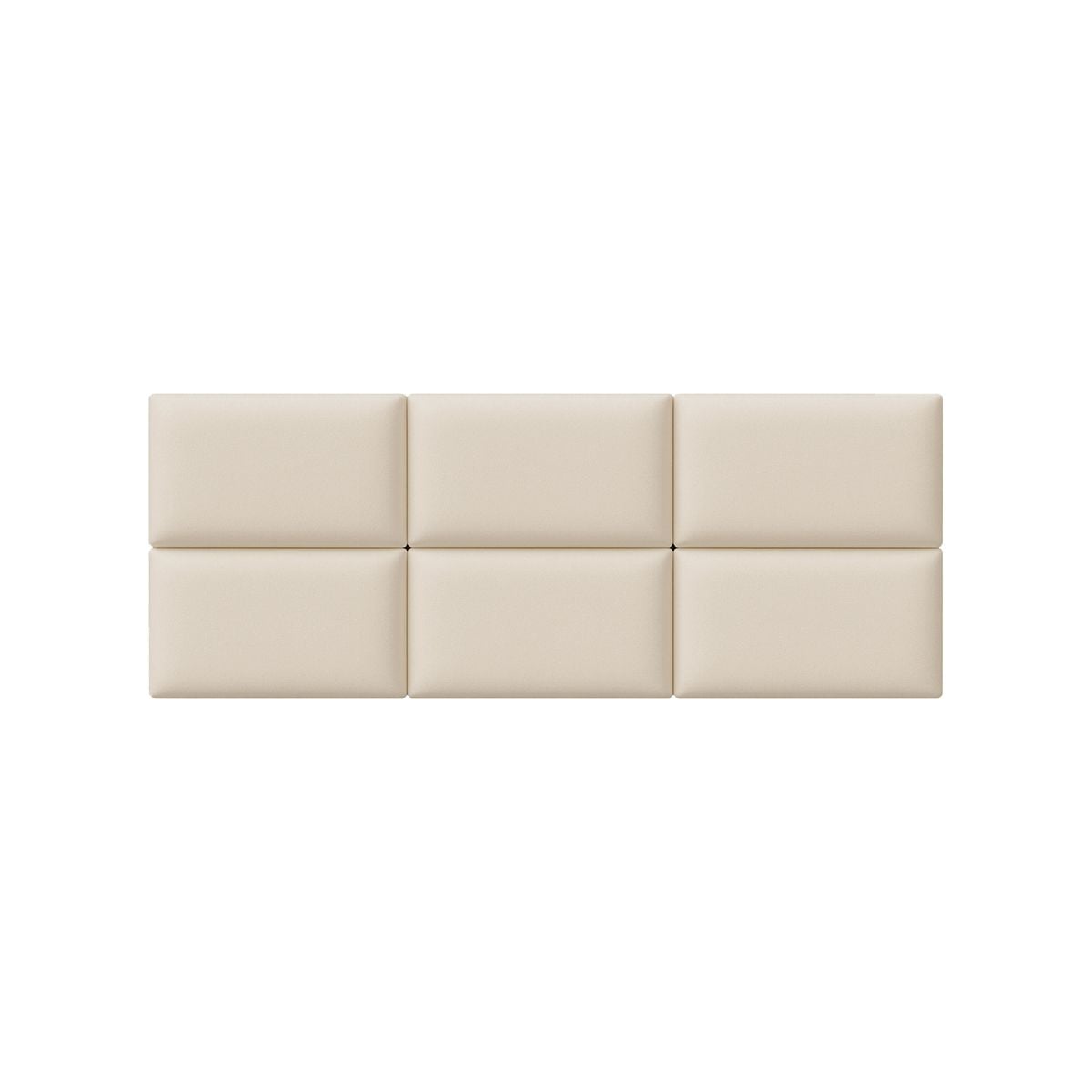 CABECERA MODULAR PANEL 30CMX40CM COLOR BEIGE CLARO 1UNIDAD - 1