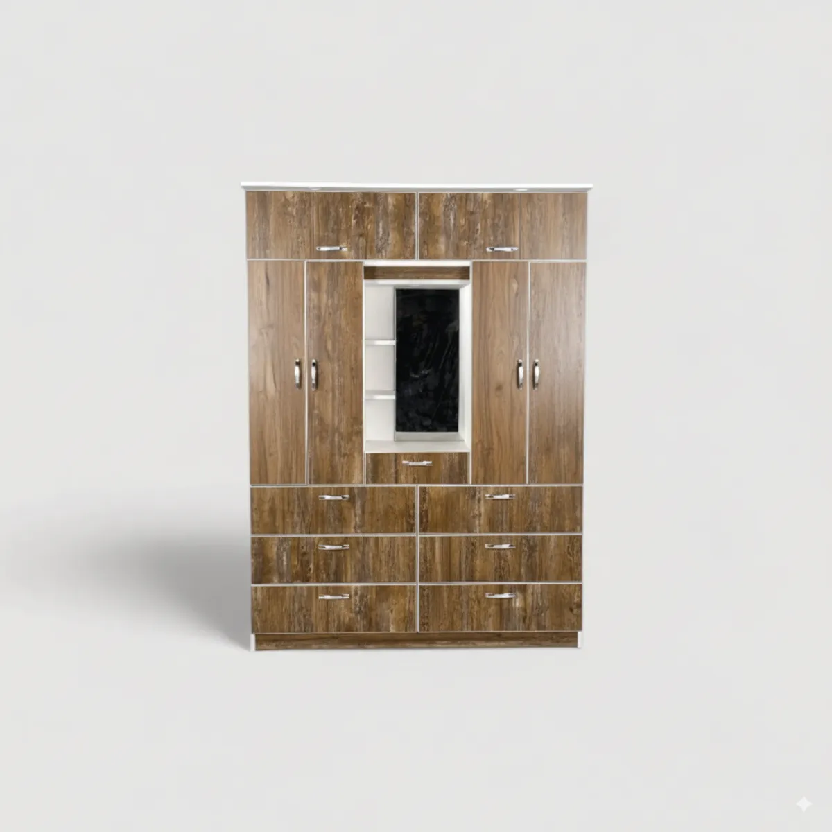 ROPERO 150CM CON TOCADOR – 6 PUERTAS – COLOR GRACIA - 1