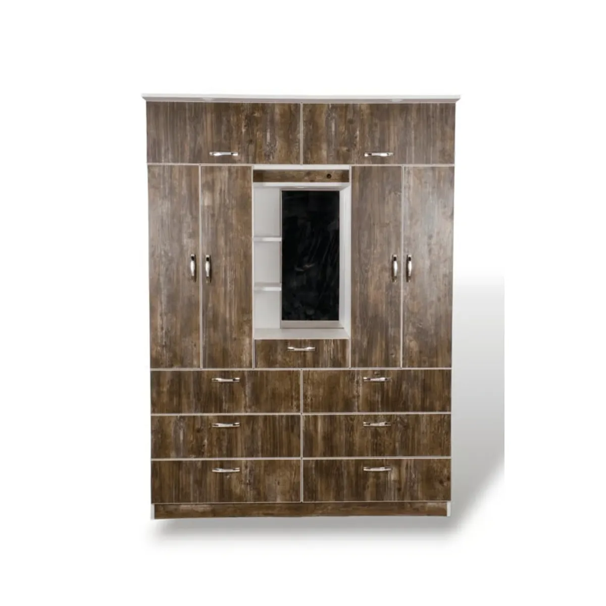 ROPERO 150CM CON TOCADOR – 6 PUERTAS – COLOR SENDA - 1